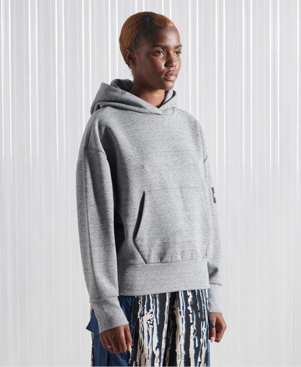 Superdry Hommes sweat à capuche sdx box drop édition limitée D64Z874 vêtements gris
