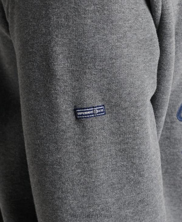 Superdry Hommes sweat à capuche stylé et confectionné D64Z5158 vêtements gris