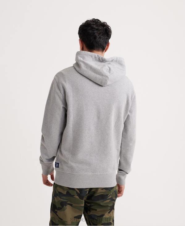 Superdry Hommes sweat à capuche superstate D64Z902 vêtements gris