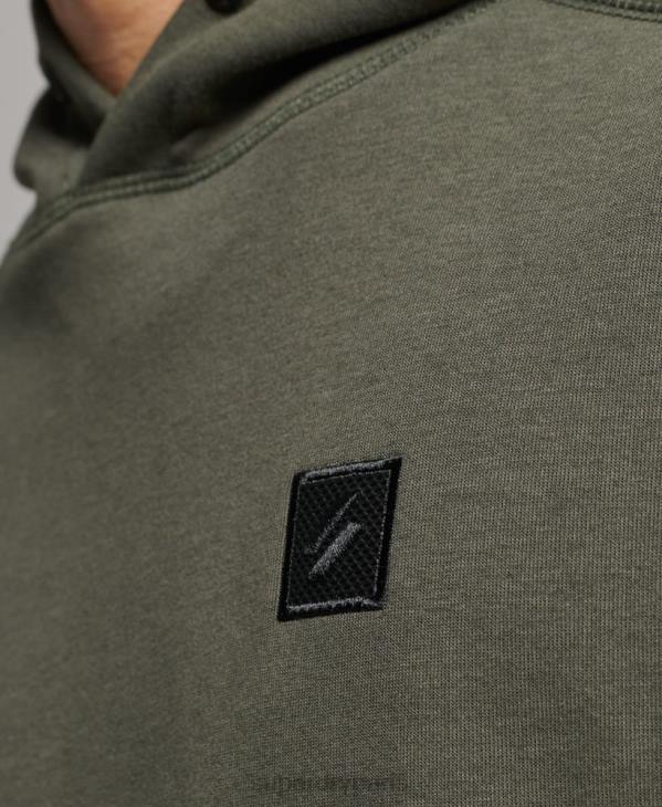 Superdry Hommes sweat à capuche technique D64Z5021 vêtements kaki