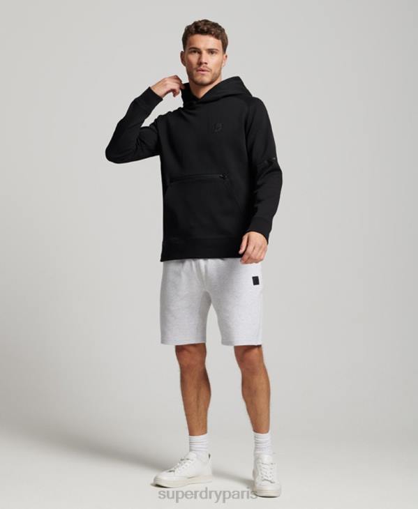 Superdry Hommes sweat à capuche technique D64Z711 vêtements noir