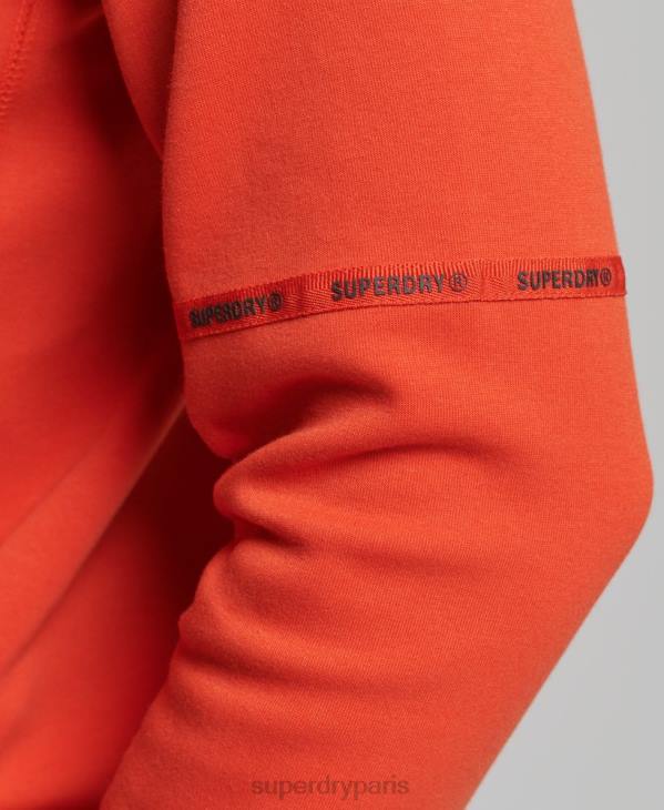 Superdry Hommes sweat à capuche technique D64Z829 vêtements orange