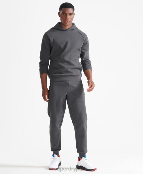Superdry Hommes sweat à capuche train performance D64Z5376 vêtements gris