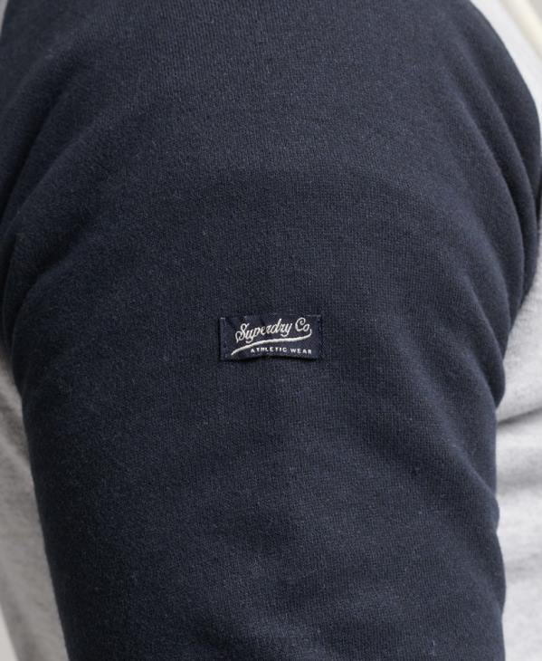 Superdry Hommes sweat à capuche universitaire scénarisé D64Z851 vêtements gris