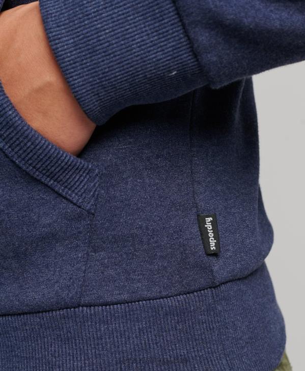 Superdry Hommes sweat à capuche vintage cooper classique D64Z599 vêtements marine