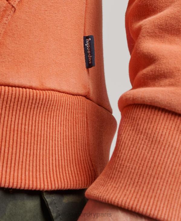 Superdry Hommes sweat à capuche vintage shapers & makers D64Z610 vêtements orange