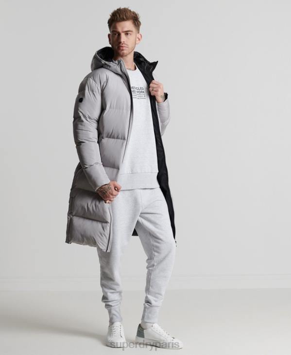 Superdry Hommes sweat city crew recyclé D64Z5055 vêtements gris clair