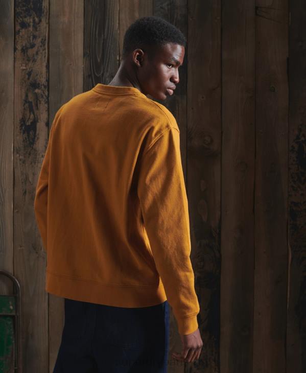 Superdry Hommes sweat graphique sec en édition limitée D64Z5235 vêtements jaune