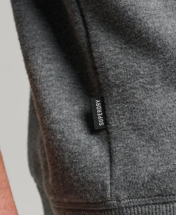 Superdry Hommes sweat à logo brodé vintage D64Z532 vêtements gris
