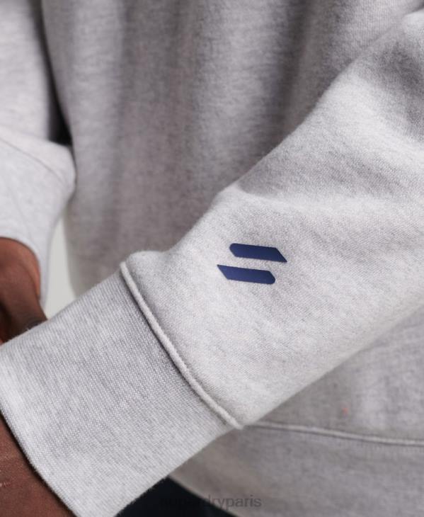 Superdry Hommes sweat ras du cou code sportswear D64Z513 vêtements gris
