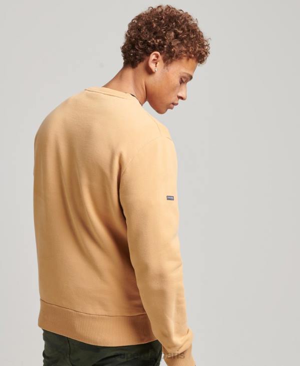 Superdry Hommes sweat ras du cou cooper nostalgia D64Z4994 vêtements jaune