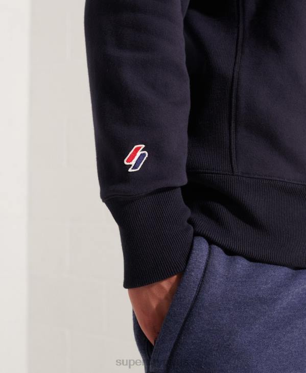 Superdry Hommes sweat ras du cou essentiel sportstyle D64Z5209 vêtements marine