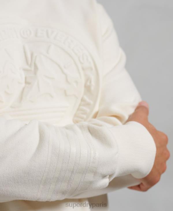 Superdry Hommes sweat ras du cou everest D64Z899 vêtements crème