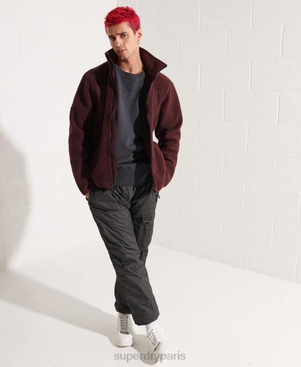 Superdry Hommes sweat ras du cou graphique expedition D64Z5057 vêtements noir
