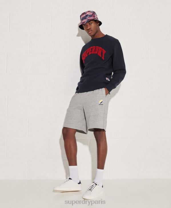 Superdry Hommes sweat-shirt sport true varsity crew D64Z871 vêtements marine