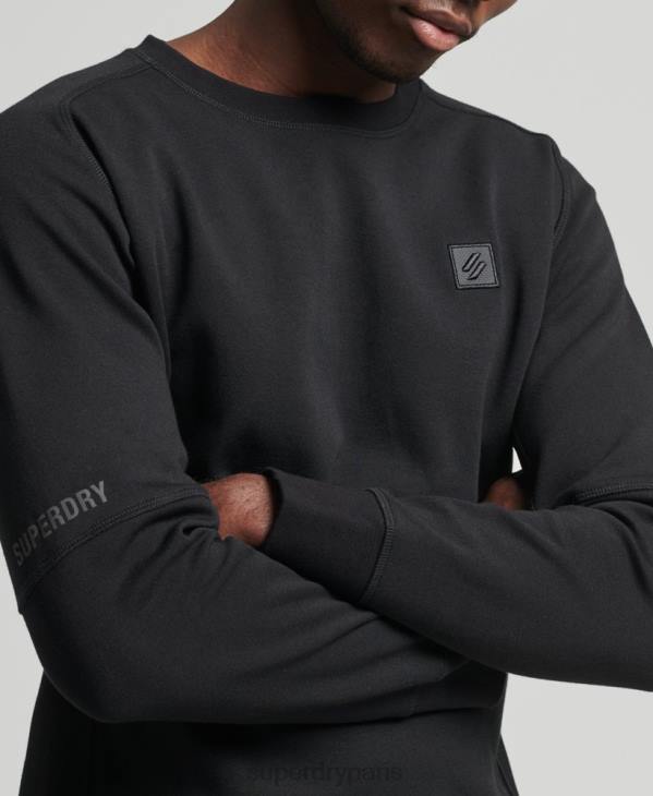 Superdry Hommes sweat technique D64Z5043 vêtements noir