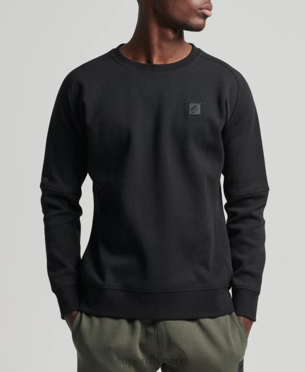 Superdry Hommes sweat technique D64Z5043 vêtements noir