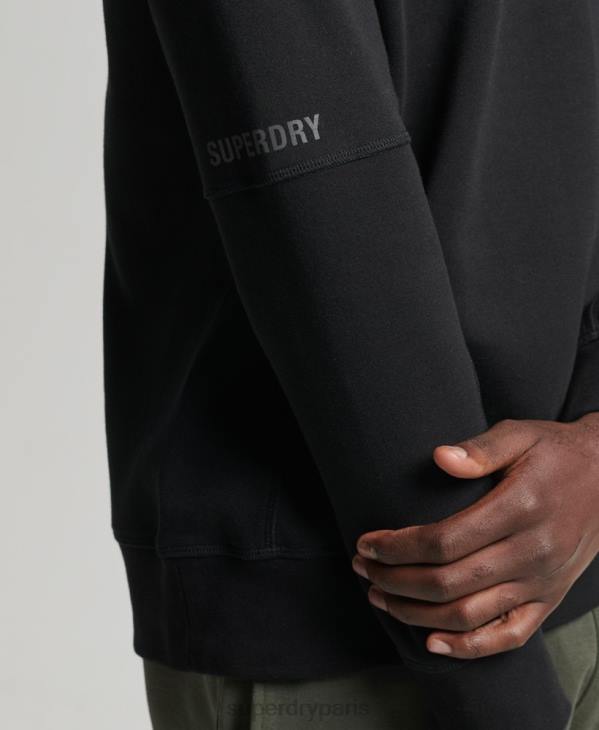 Superdry Hommes sweat technique D64Z5043 vêtements noir