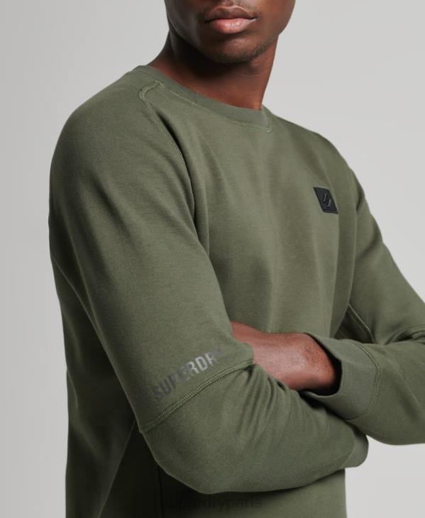 Superdry Hommes sweat technique D64Z5065 vêtements kaki