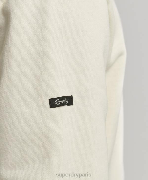Superdry Hommes sweat vintage dans les bois D64Z5139 vêtements blanc