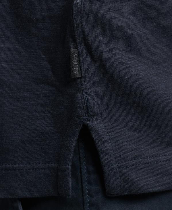 Superdry Hommes haut henley en jersey à manches longues D64Z1513 vêtements marine