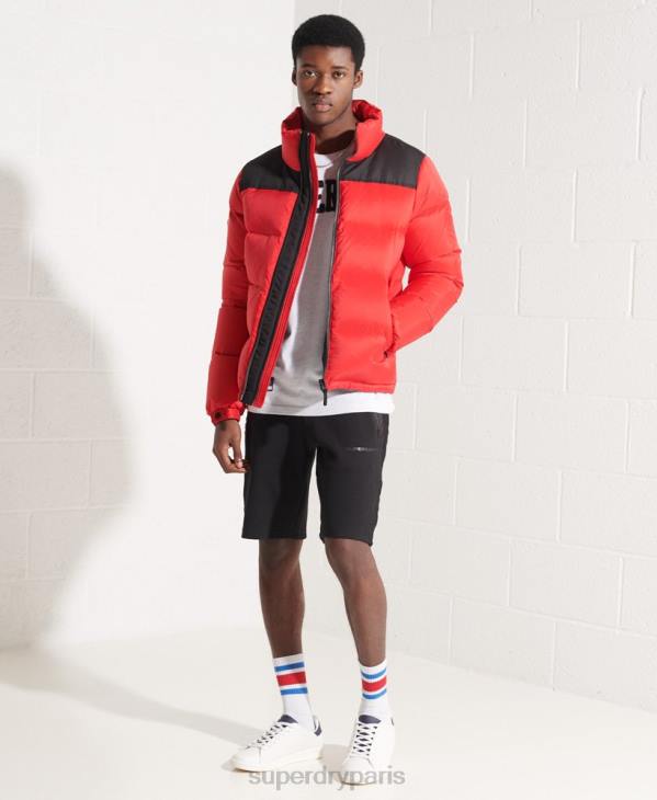 Superdry Hommes haut à manches longues varsity arch D64Z1551 vêtements gris clair