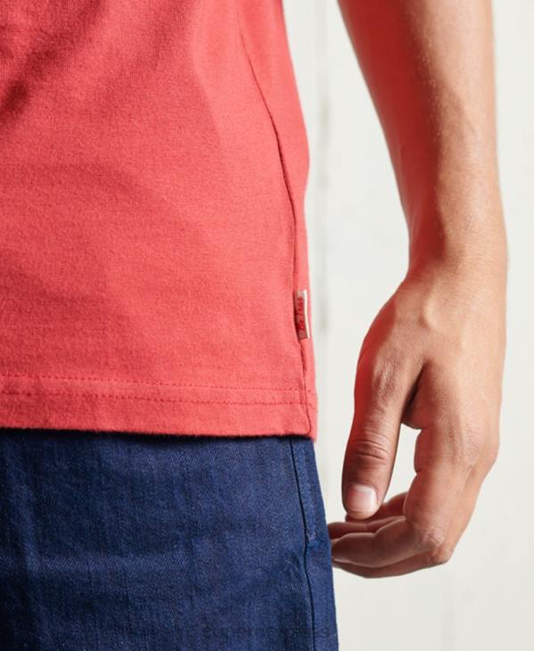 Superdry Hommes t-shirt graphique sec en édition limitée D64Z4981 vêtements rouge