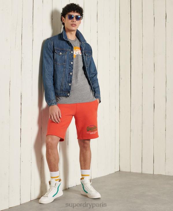 Superdry Hommes top cali à manches longues et logo core D64Z6462 vêtements gris