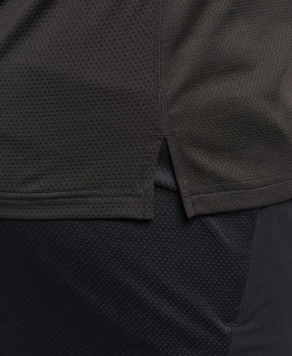 Superdry Hommes top à col montant et logo D64Z5378 vêtements noir