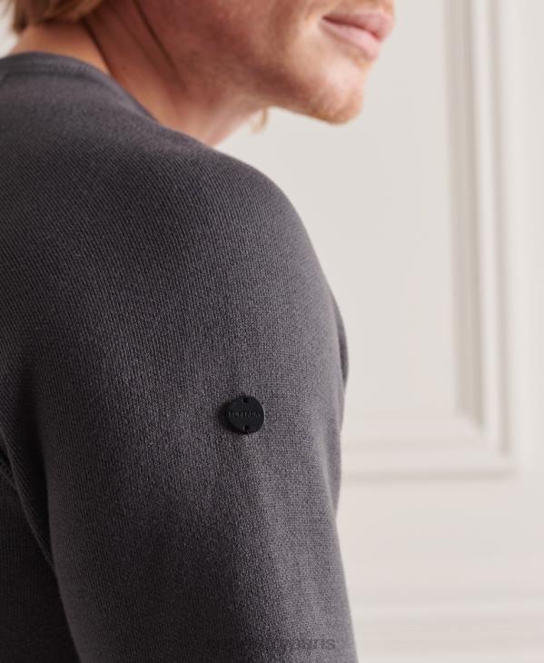 Superdry Hommes sweat à capuche Studios Essential D64Z1361 vêtements gris foncé