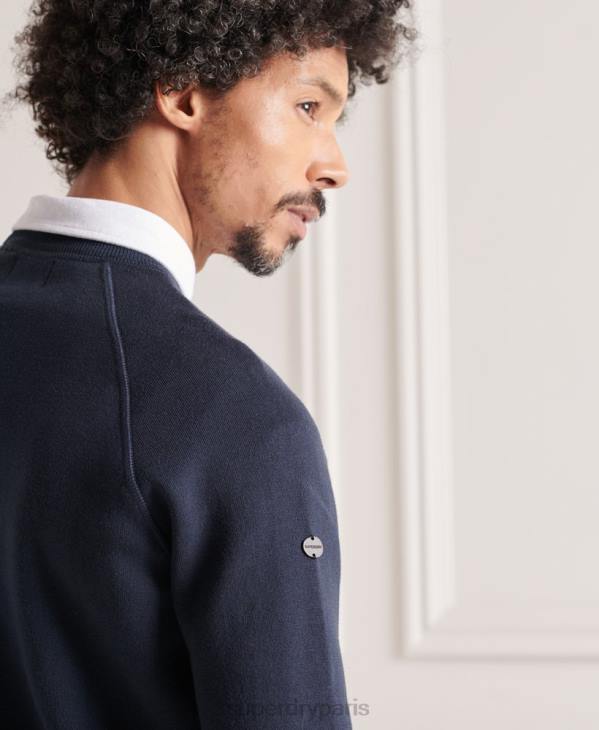 Superdry Hommes sweat à capuche Studios Essential D64Z5312 vêtements marine