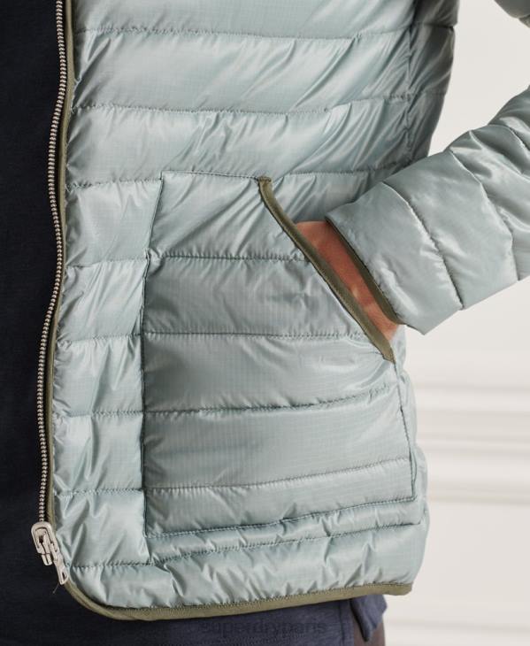 Superdry Hommes Veste m65 3 en 1 D64Z4606 vêtements vert