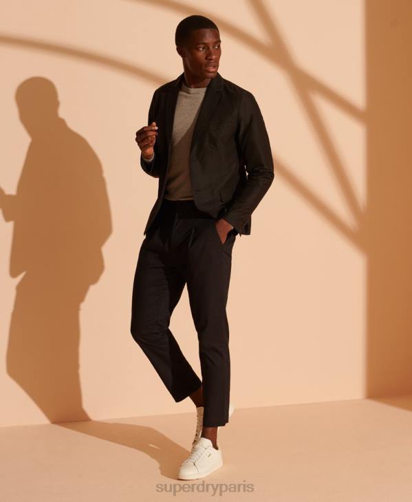 Superdry Hommes blazer technique en édition limitée D64Z4736 vêtements noir