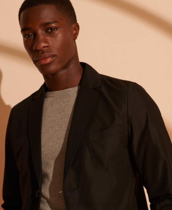 Superdry Hommes blazer technique en édition limitée D64Z4736 vêtements noir