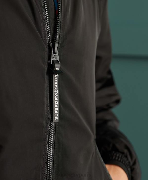 Superdry Hommes blouson aviateur poids mouche D64Z1196 vêtements noir