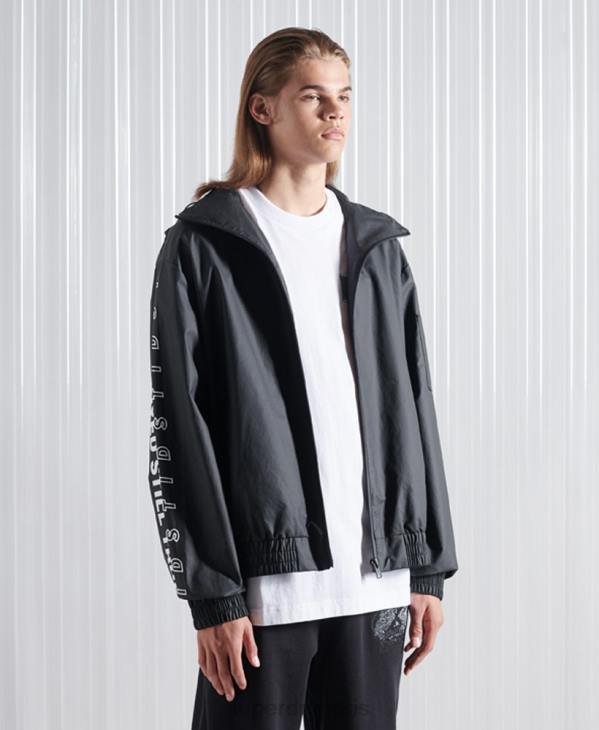 Superdry Hommes blouson aviateur sdx ma1 en édition limitée D64Z4773 vêtements noir