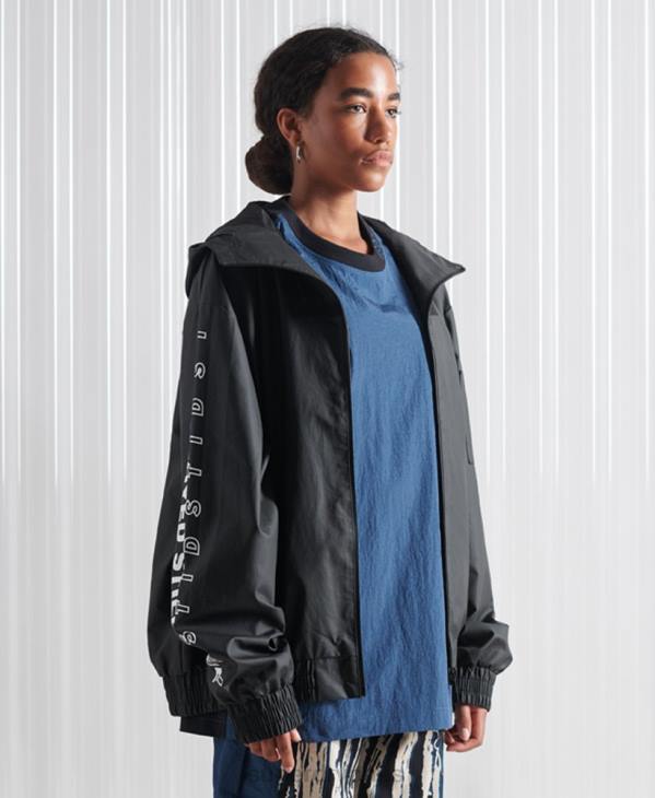 Superdry Hommes blouson aviateur sdx ma1 en édition limitée D64Z4773 vêtements noir