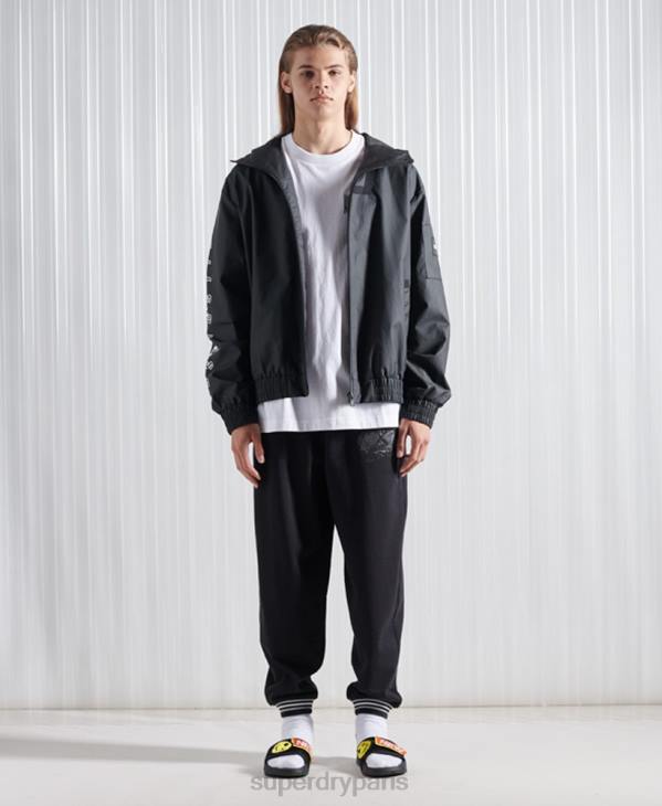 Superdry Hommes blouson aviateur sdx ma1 en édition limitée D64Z4773 vêtements noir