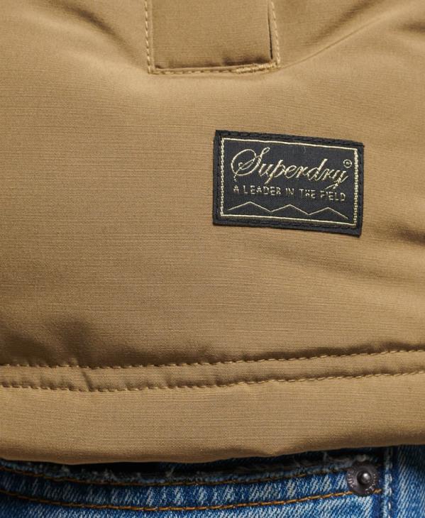 Superdry Hommes doudoune à capuche everest D64Z1065 vêtements brun