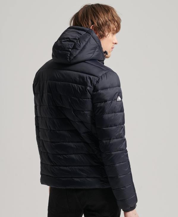 Superdry Hommes doudoune classique à capuche D64Z1068 vêtements marine