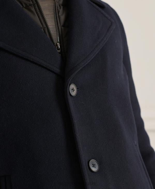 Superdry Hommes doudoune courte studios D64Z1036 vêtements marine