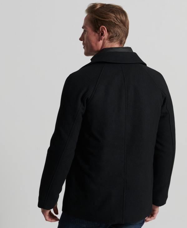 Superdry Hommes doudoune courte studios D64Z1145 vêtements noir