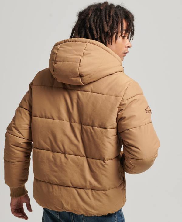 Superdry Hommes doudoune de montagne D64Z4467 vêtements brun