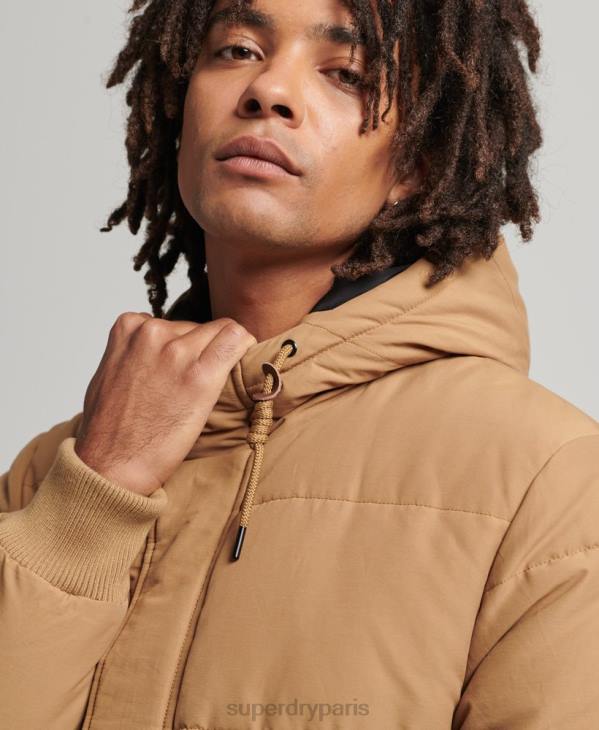 Superdry Hommes doudoune de montagne D64Z4467 vêtements brun