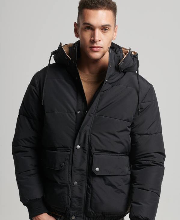 Superdry Hommes doudoune de montagne D64Z4533 vêtements bleu foncé