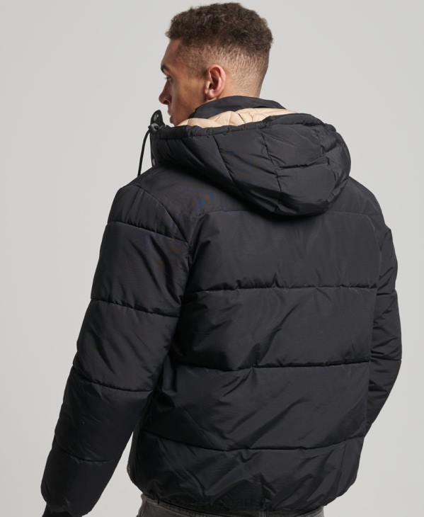Superdry Hommes doudoune de montagne D64Z4533 vêtements bleu foncé