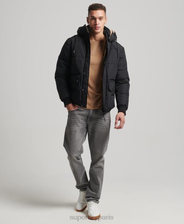 Superdry Hommes doudoune de montagne D64Z4533 vêtements bleu foncé