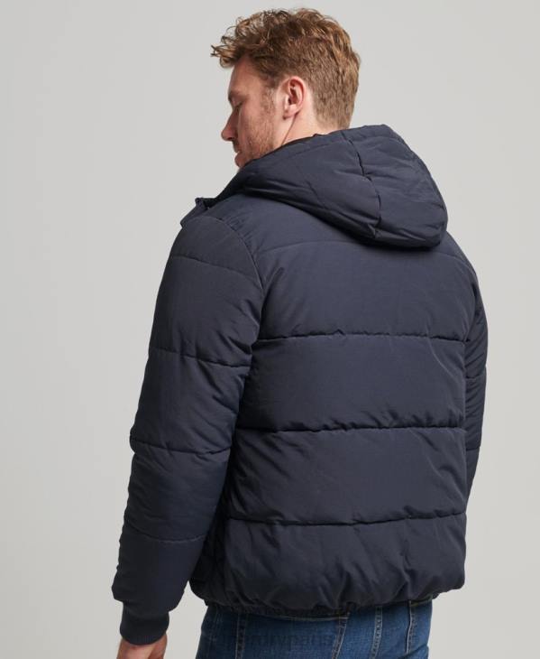 Superdry Hommes doudoune de montagne D64Z4559 vêtements marine