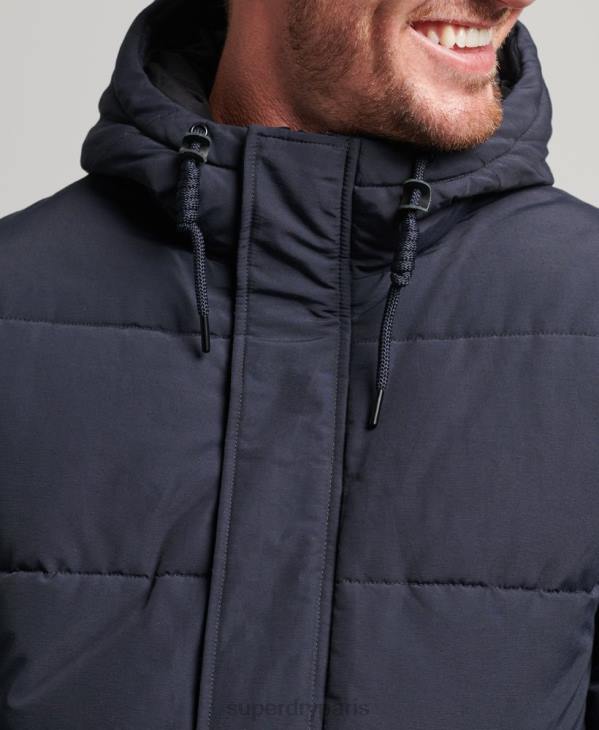 Superdry Hommes doudoune de montagne D64Z4559 vêtements marine