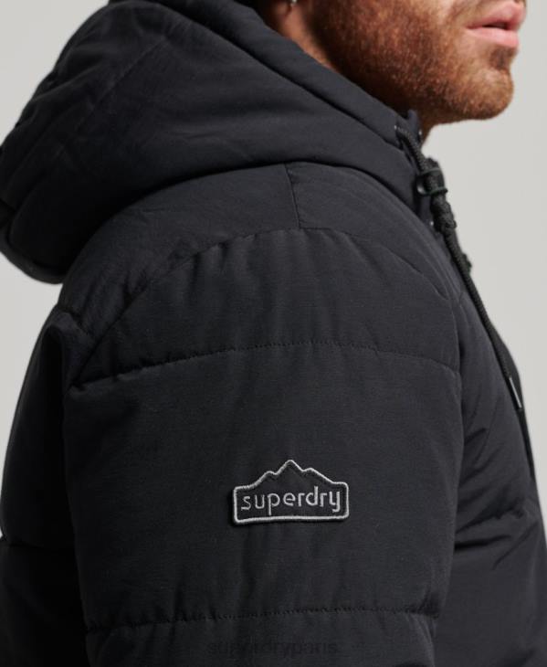 Superdry Hommes doudoune de montagne D64Z4696 vêtements gris foncé